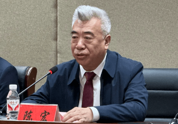 陈宏(资料图)公开资料显示,陈宏,男,汉族,1966年8月生,1989年9月参加