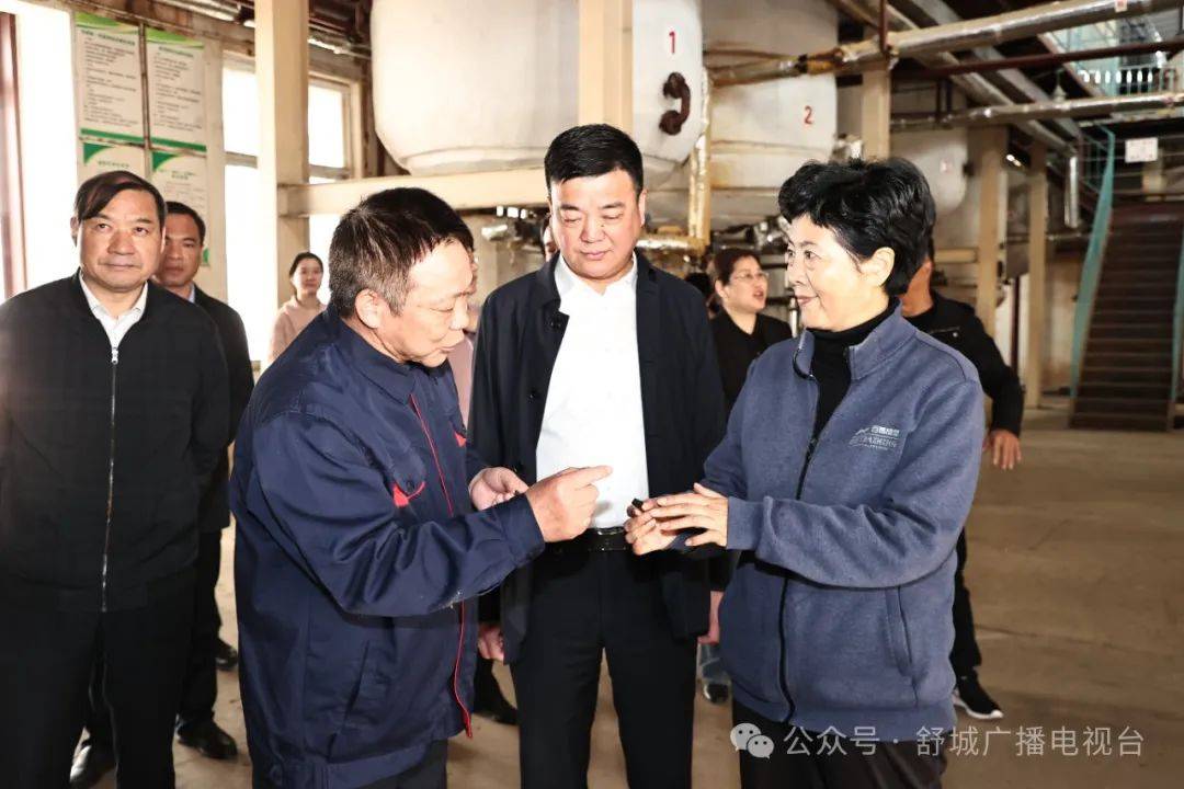 张秀萍现场调度招商引资重点项目