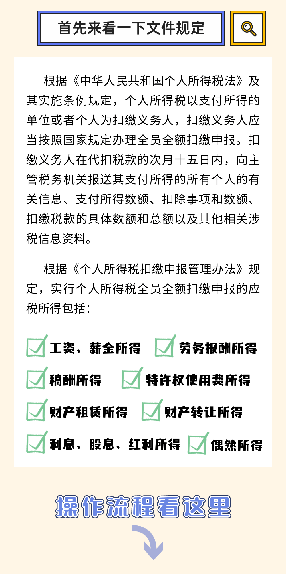 一文教你个税扣缴如何申报!