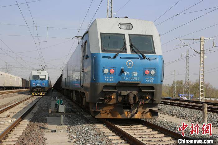 全国铁路货物列车运行图上新陕西铁路货运能力大幅提升