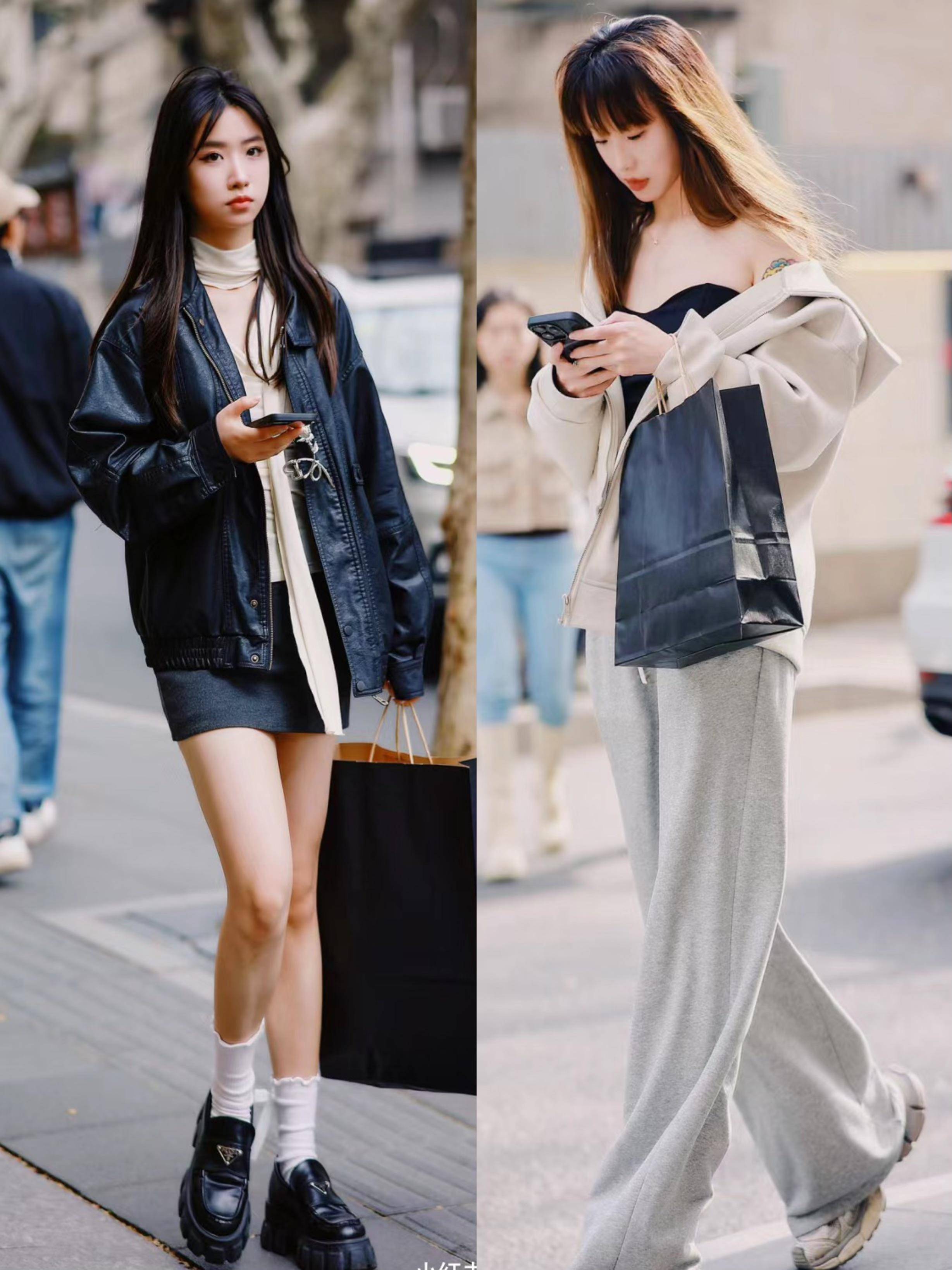 看上海街拍才明白春夏穿衣就要酷一点时髦醒目太高级