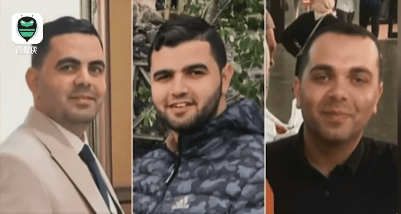 哈马斯领导人哈尼亚3个儿子在以军导弹袭击中丧生