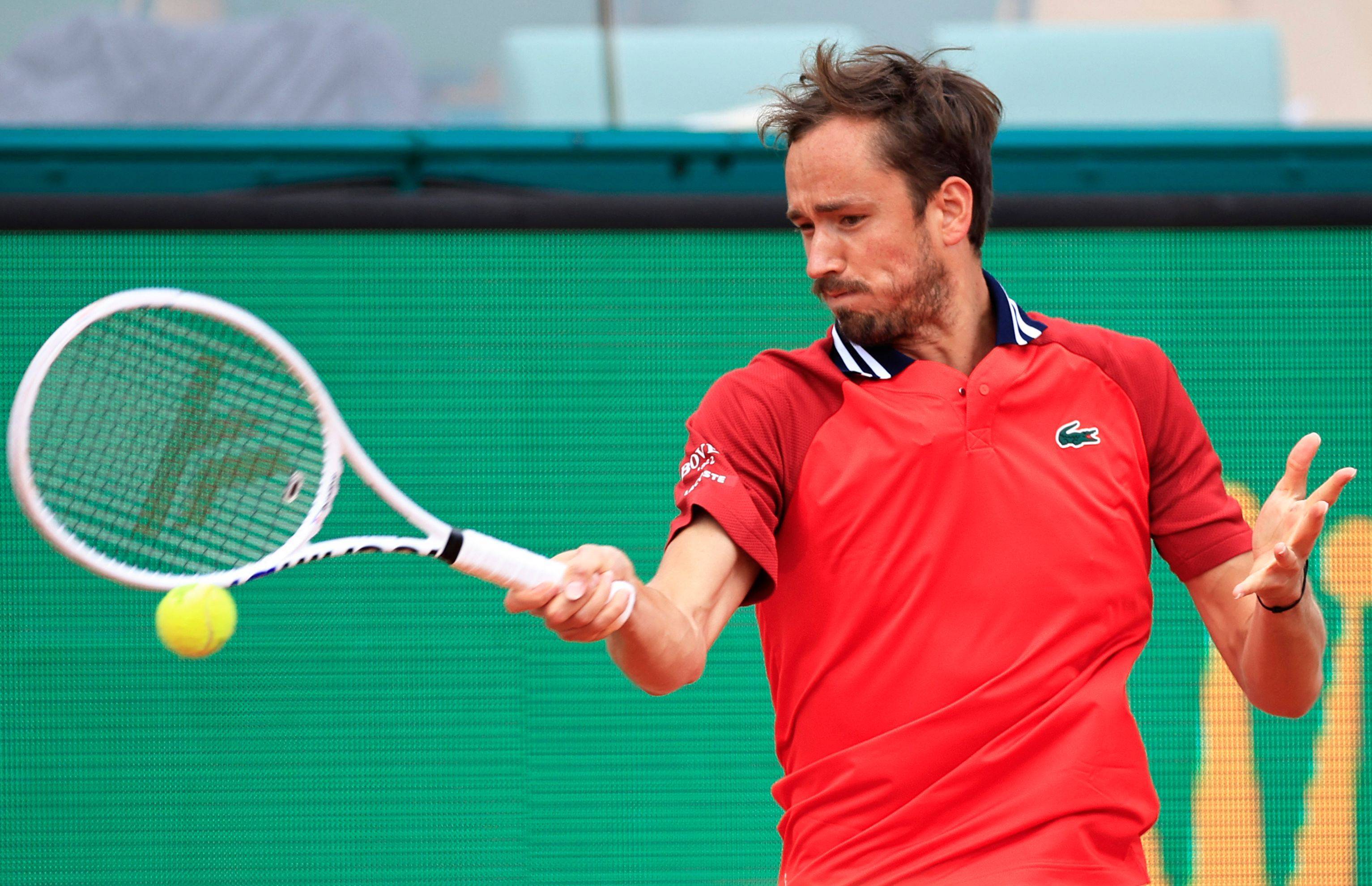 网球蒙特卡洛大师赛梅德韦杰夫晋级