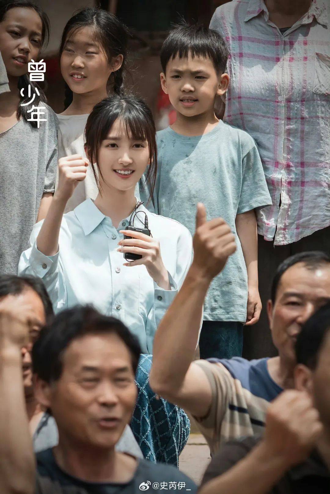 当时她和朱主爱,陈卓璇,崔文美秀,胡玛尔,胡嘉欣,王曦瑶一起带来