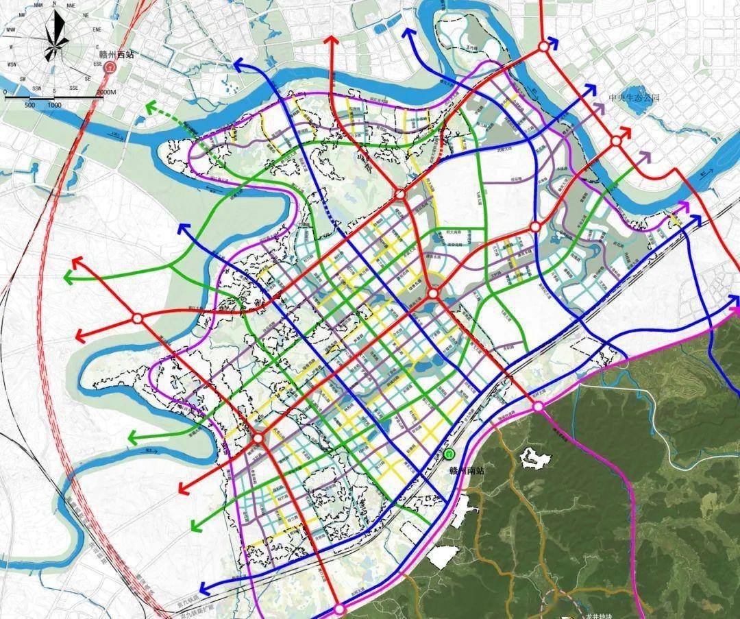 蓉江新区道路规划版图图片