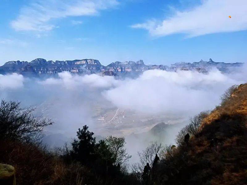 五一3天又见61东太行天脊揽胜太行奇观の情湖爱岛京娘湖北国江南