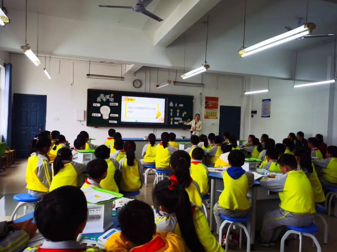 县区园地永修县举行小学科学教师创新实验教学竞赛