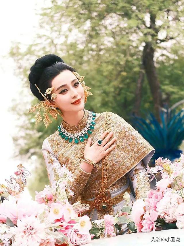 范冰冰在泰国当三蹦子女神走半道儿还漏油