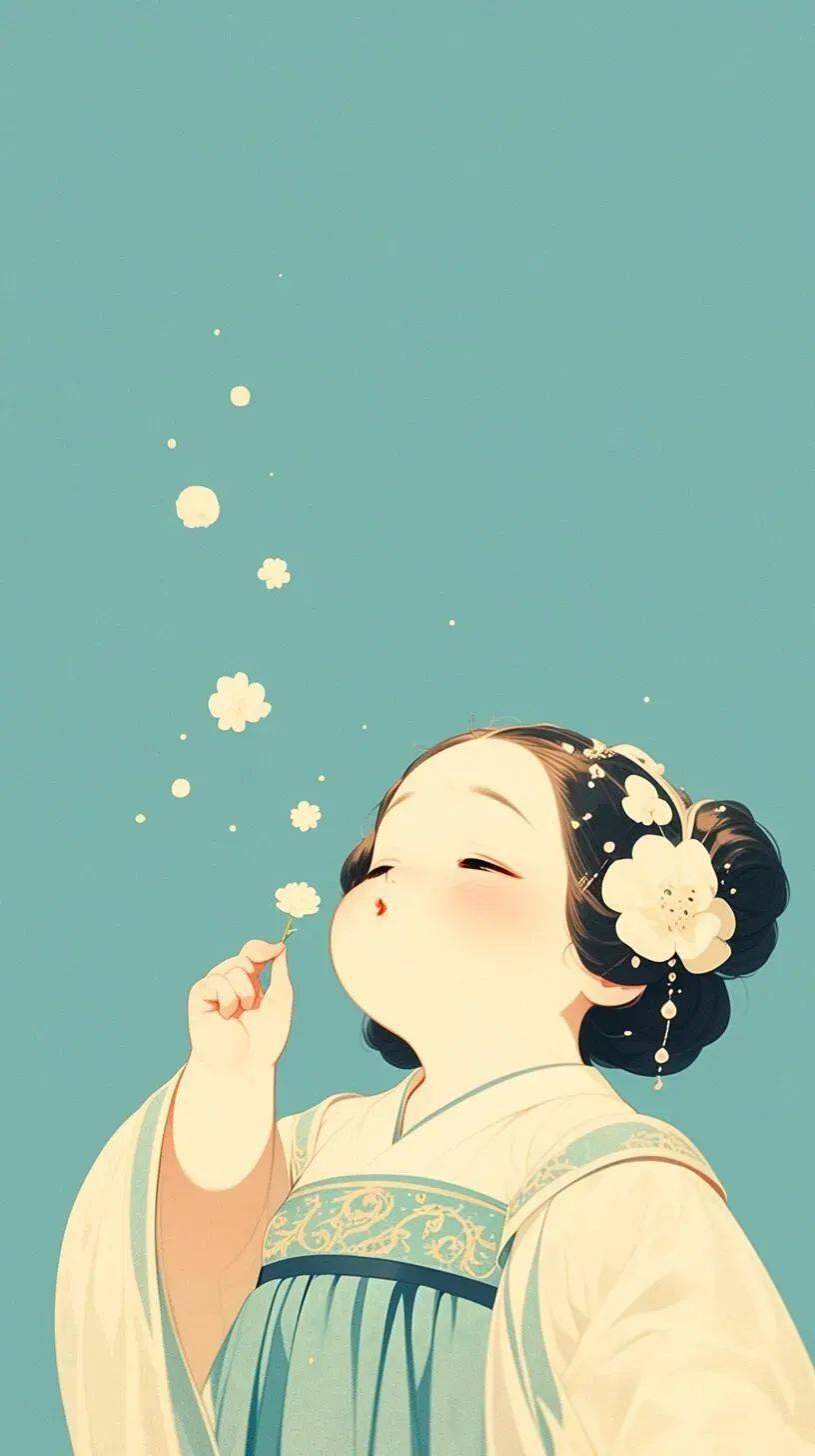 微胖女孩美美的头像