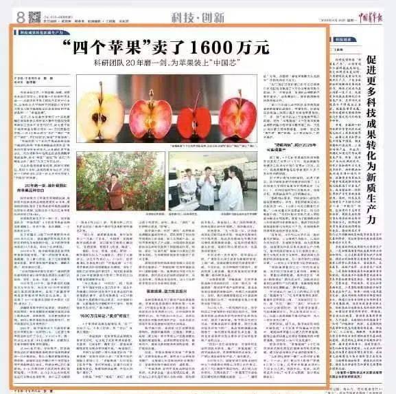 山东这所高校为苹果装上中国芯四个苹果卖了1600万元