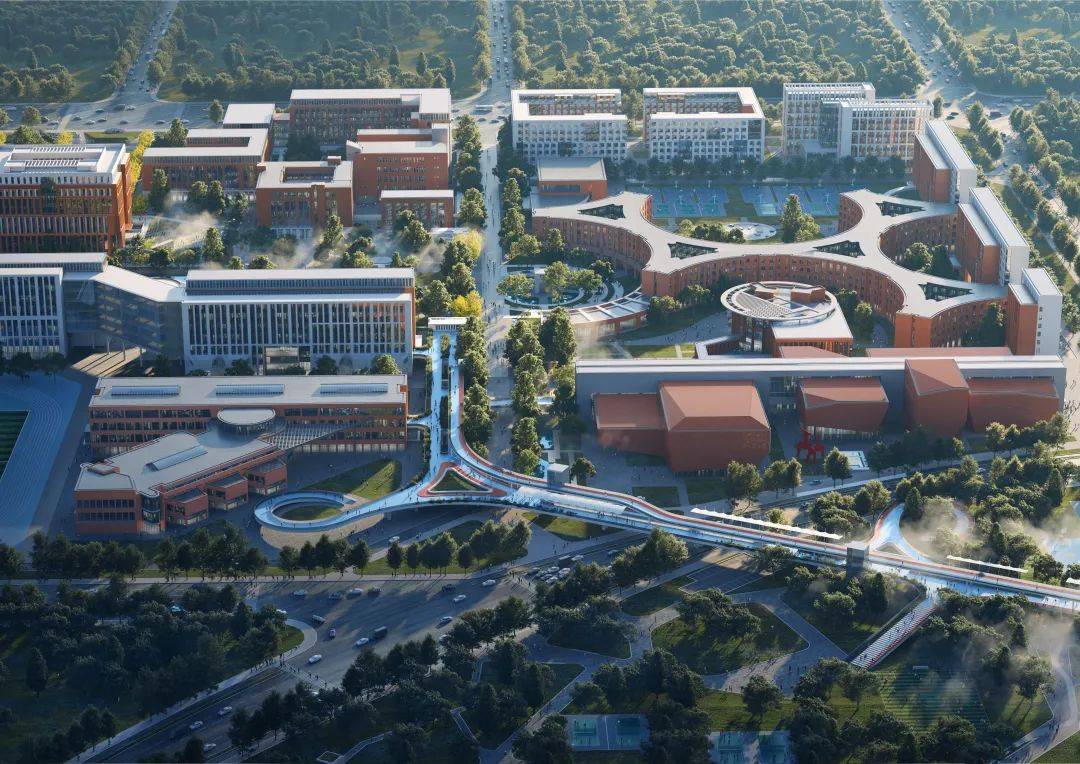 中标方案首都师范大学良乡校区总体规划设计及学生公寓一标段thad