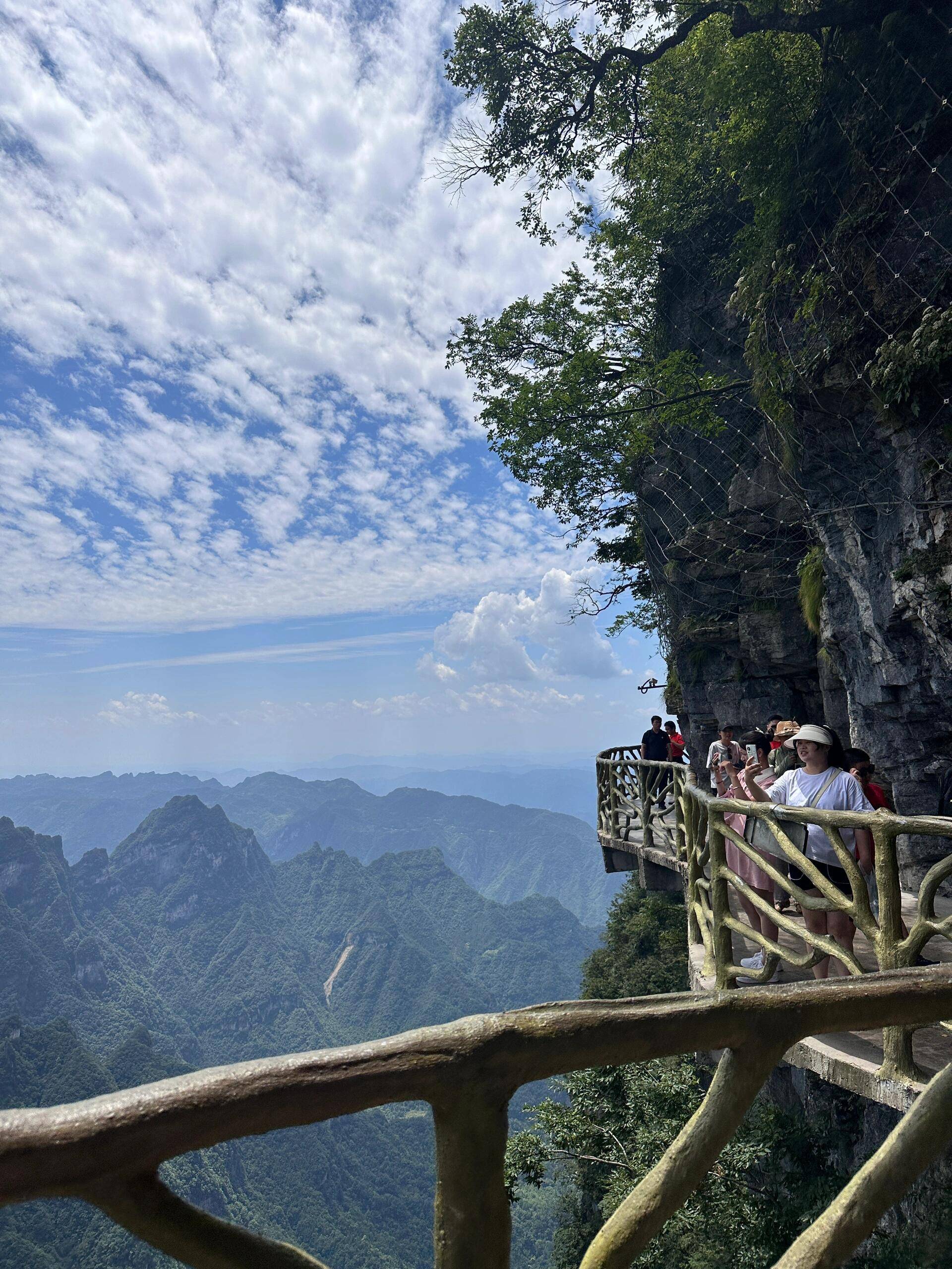 如张家界市区的张家界华天大酒店,魅力湘西客栈等