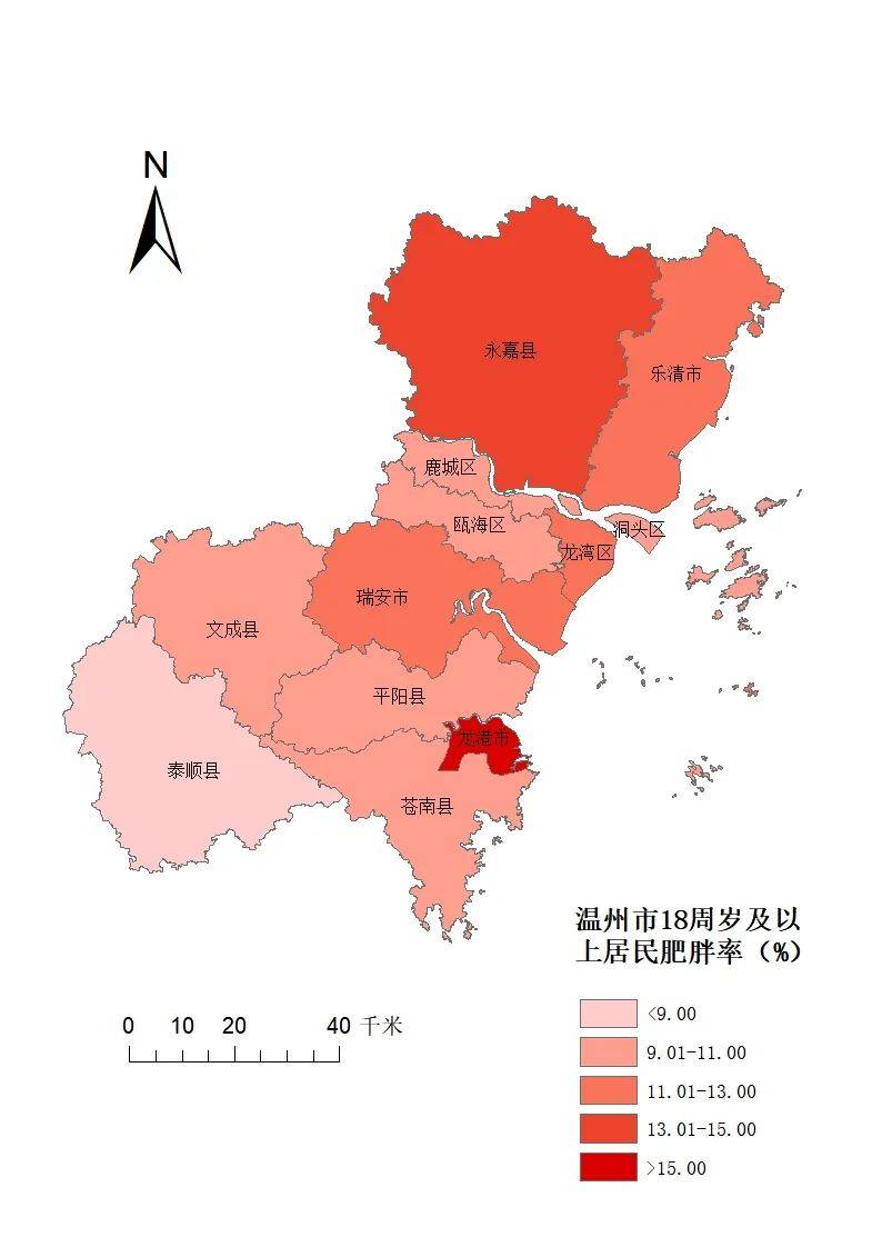 其中一组数据让龙港人扎心了温州"肥胖地图"发布