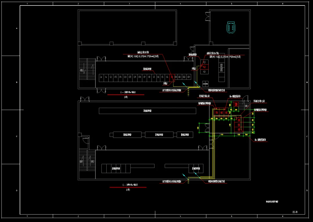 cad版10mwh储能电站项目设计全套图纸打包