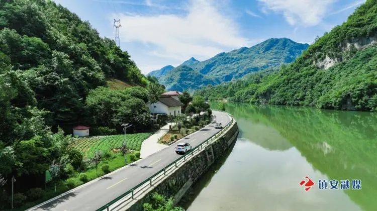 靓图一路美景g345公路