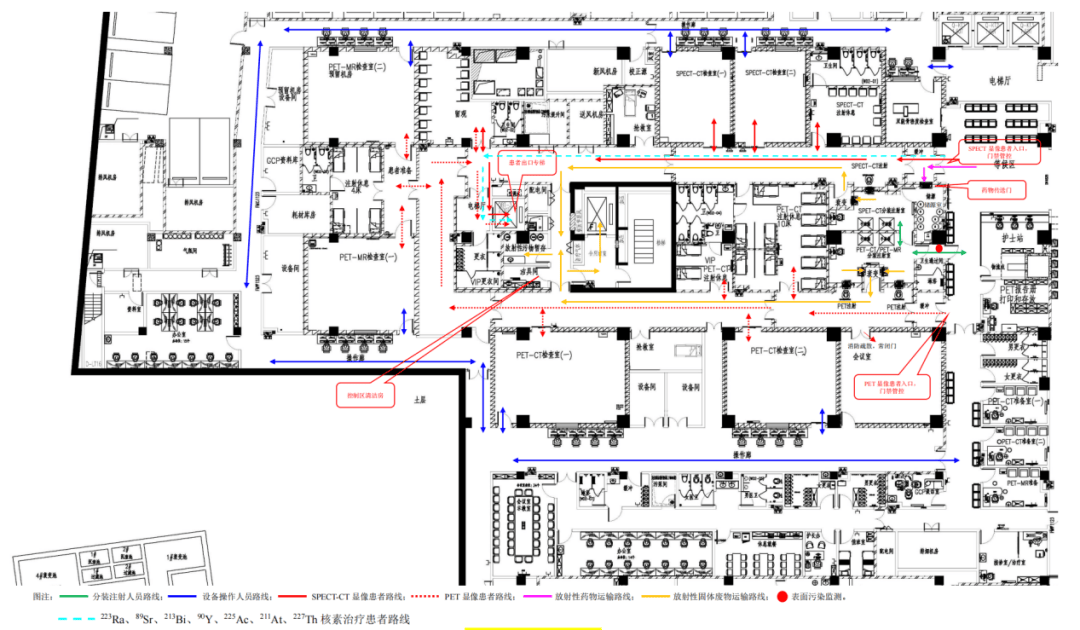 核医学科医疗工艺流程如何设计?
