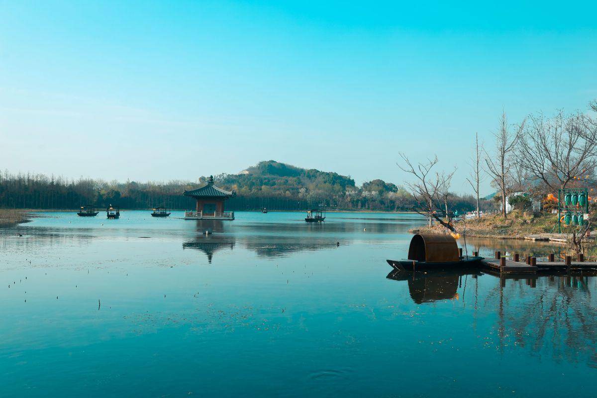 杭州湘湖景区图片