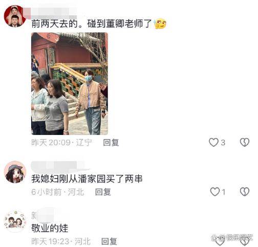 50岁董卿在寺庙祈福认不出!高僧相伴口若悬河,一头短发英姿飒爽