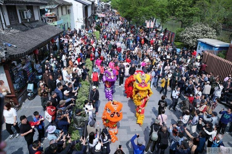 "三月半"上三林,上海民俗文化节热闹开场