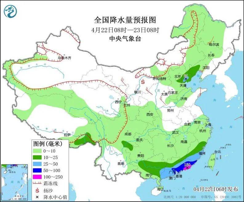 【全国天气】华南等地有强降水和强对流