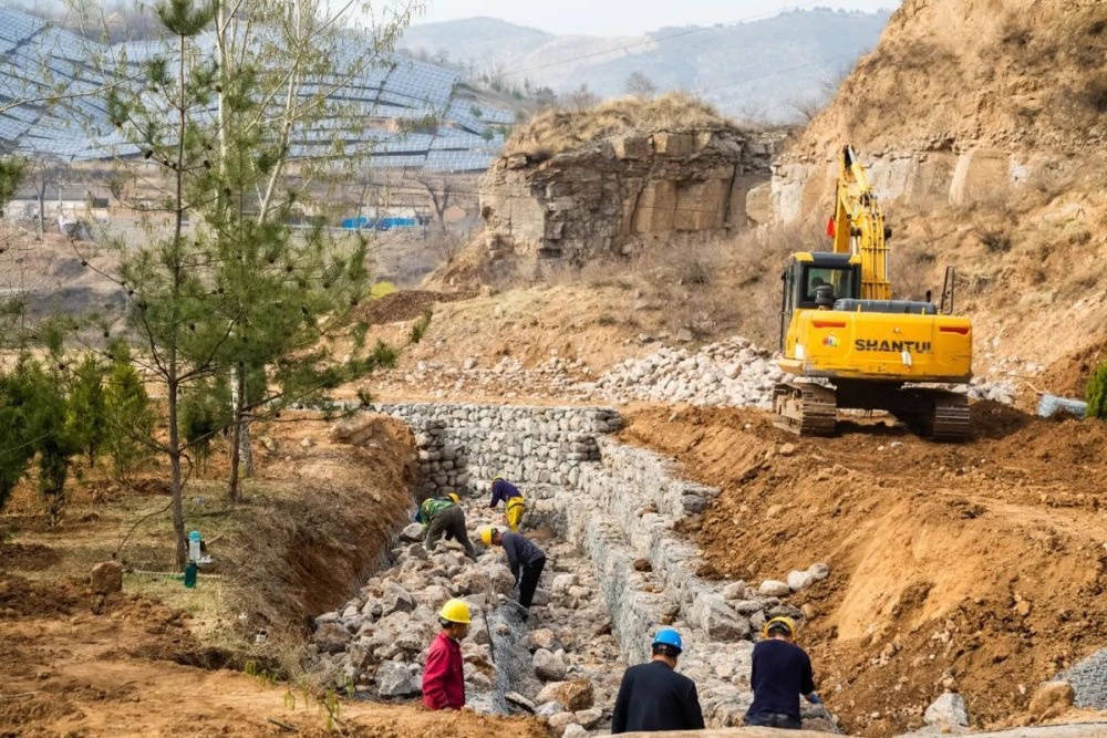 山西长治襄垣县加快河道治理 筑牢"安全堤坝"