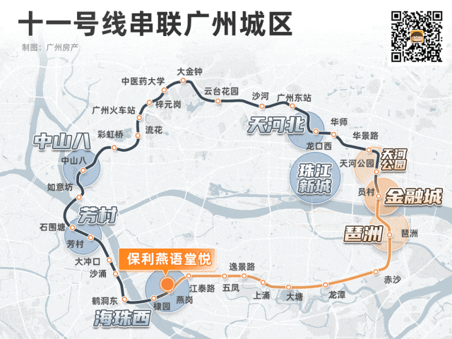 地铁大环线即将开通!保利出手,"学铁商"全都有_广州_项目_中心