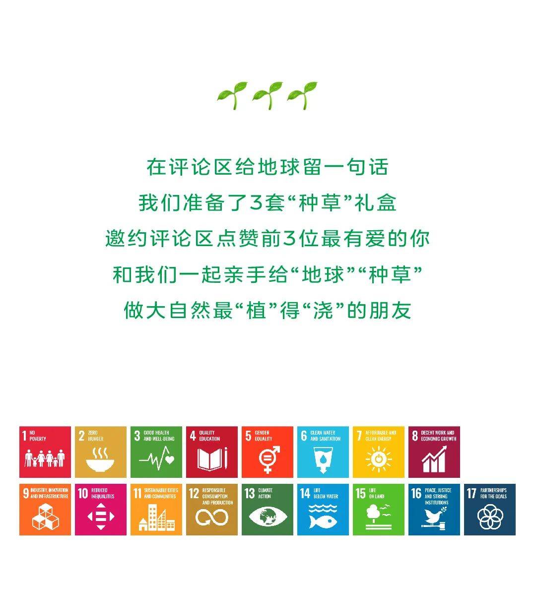 4.22世界地球日 | 一起种草地球,一起才能可持续