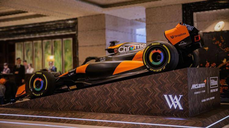 车队主题展,vip观赛专属礼遇,还有f1赛车模拟器,希尔顿打造全方位的f1