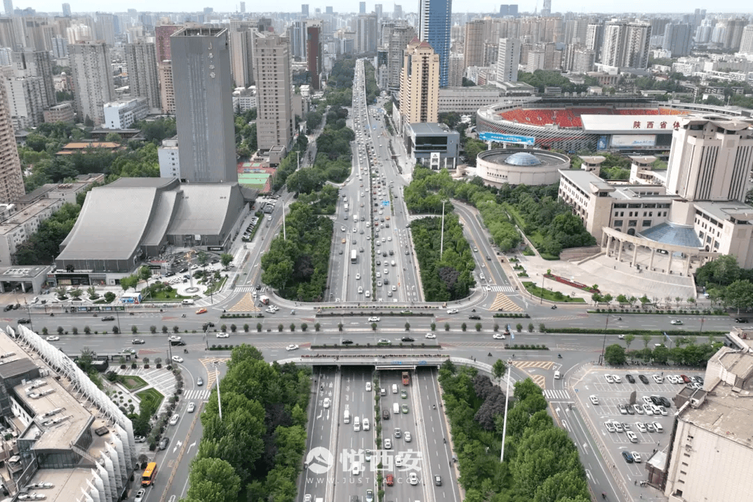 也涉及诸多城市主干路,目前仅发布长安路-未央路(南三环至北三环段)