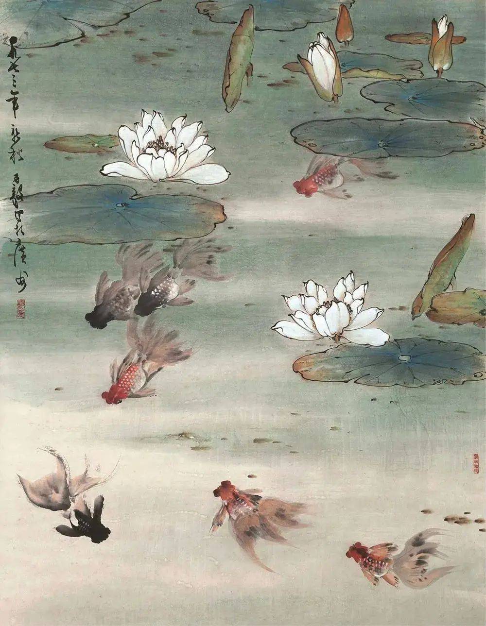 陈子毅花鸟画欣赏图片