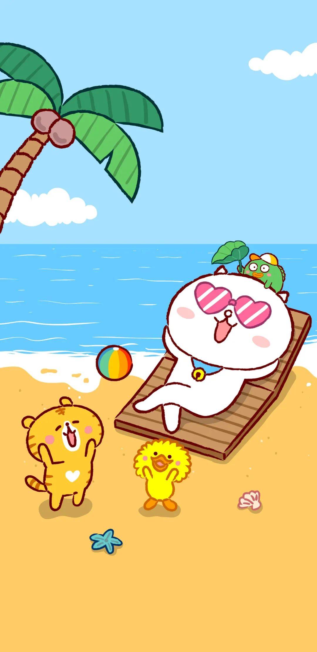 【壁纸】这是一张悠闲的壁纸_表情_形象_卡通