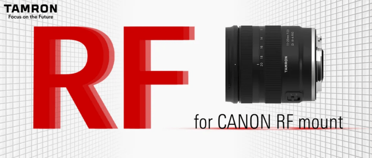 腾龙预告首款佳能RF卡口镜头 适用于APS-C画幅无反相机