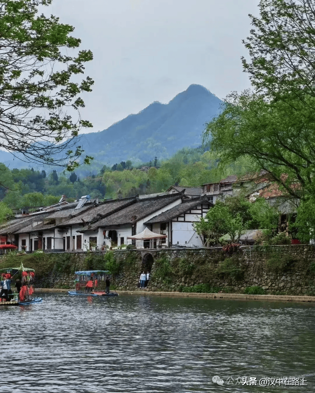 汉中骆家坝古镇图片