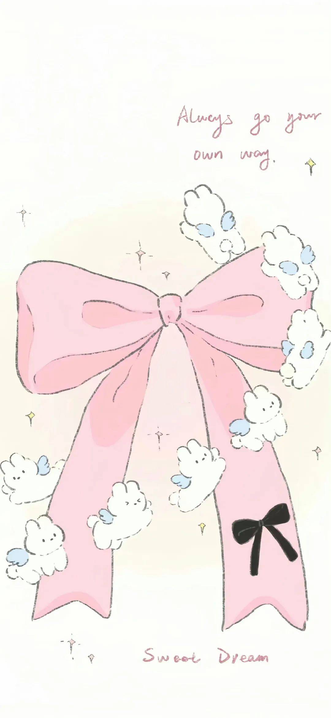 壁纸 | 粉色少女心 锁屏壁纸