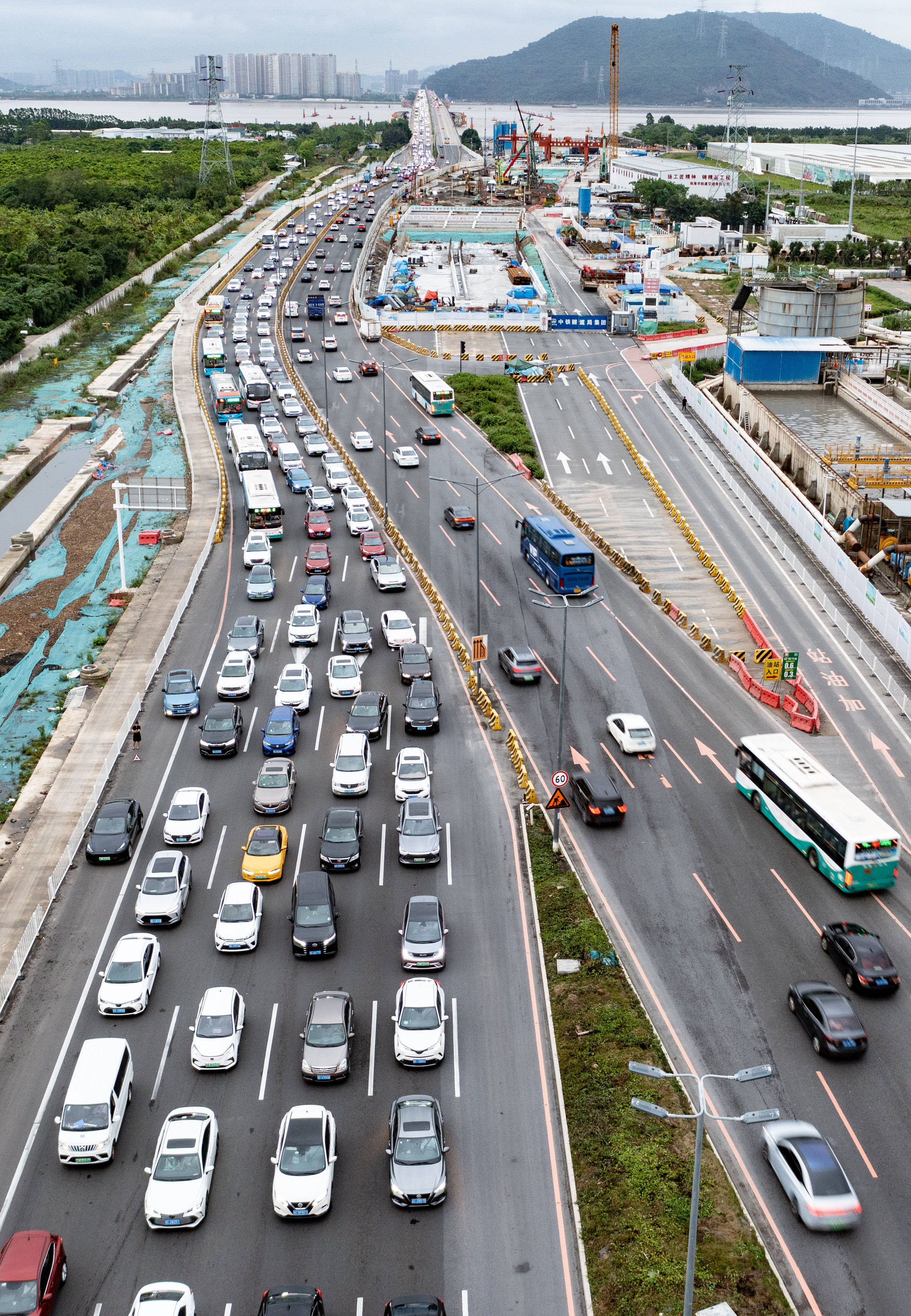 珠海洪鹤大桥详细路线图片