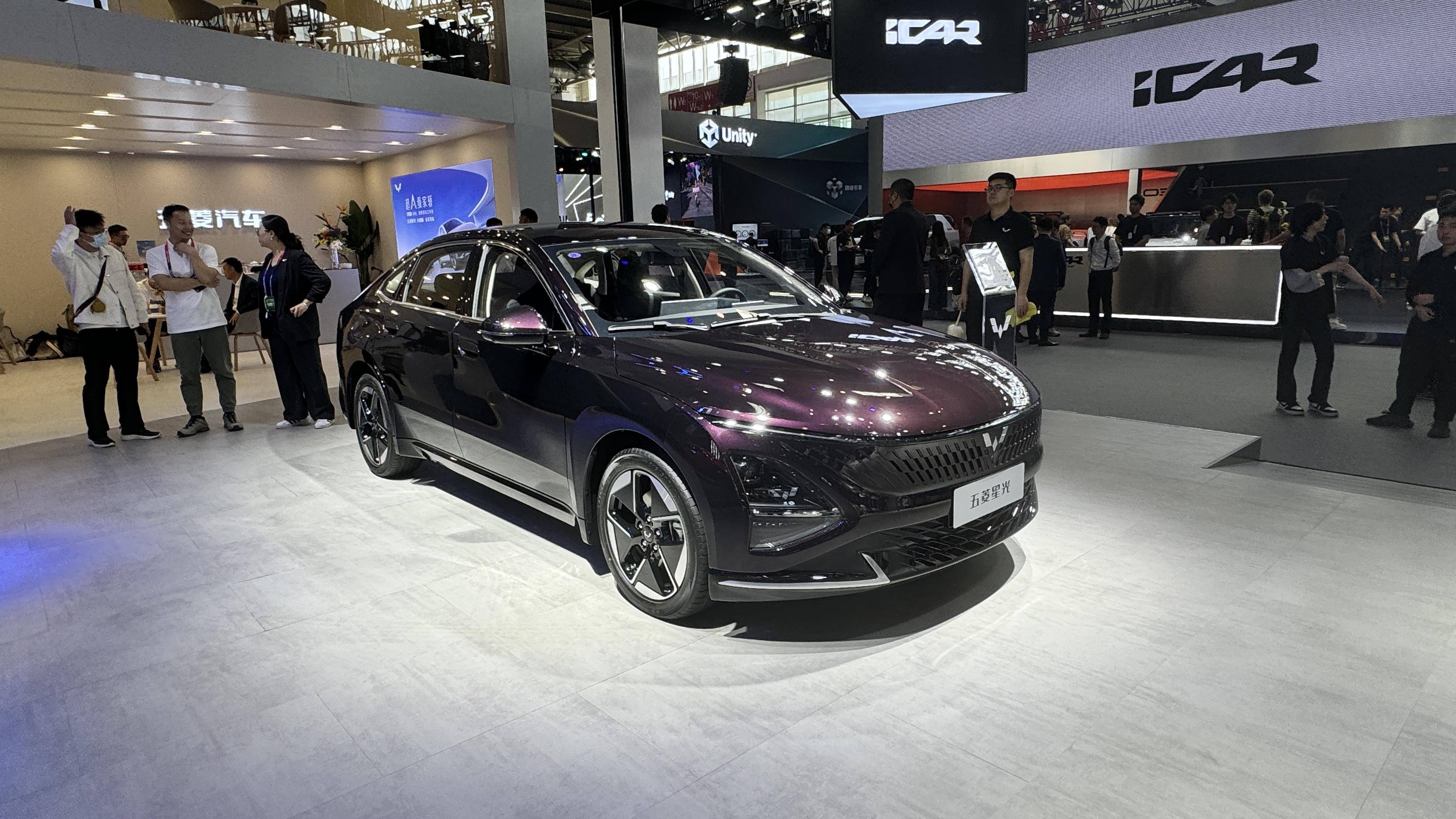 98万元起!五菱星光ev共创版在北京车展上市