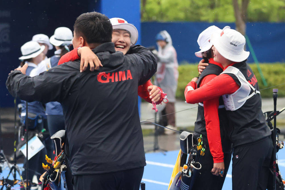 射箭世界杯上海站中国女队夺冠 第3张