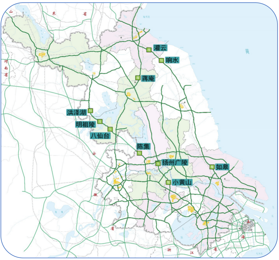 江苏高速公路网络图图片