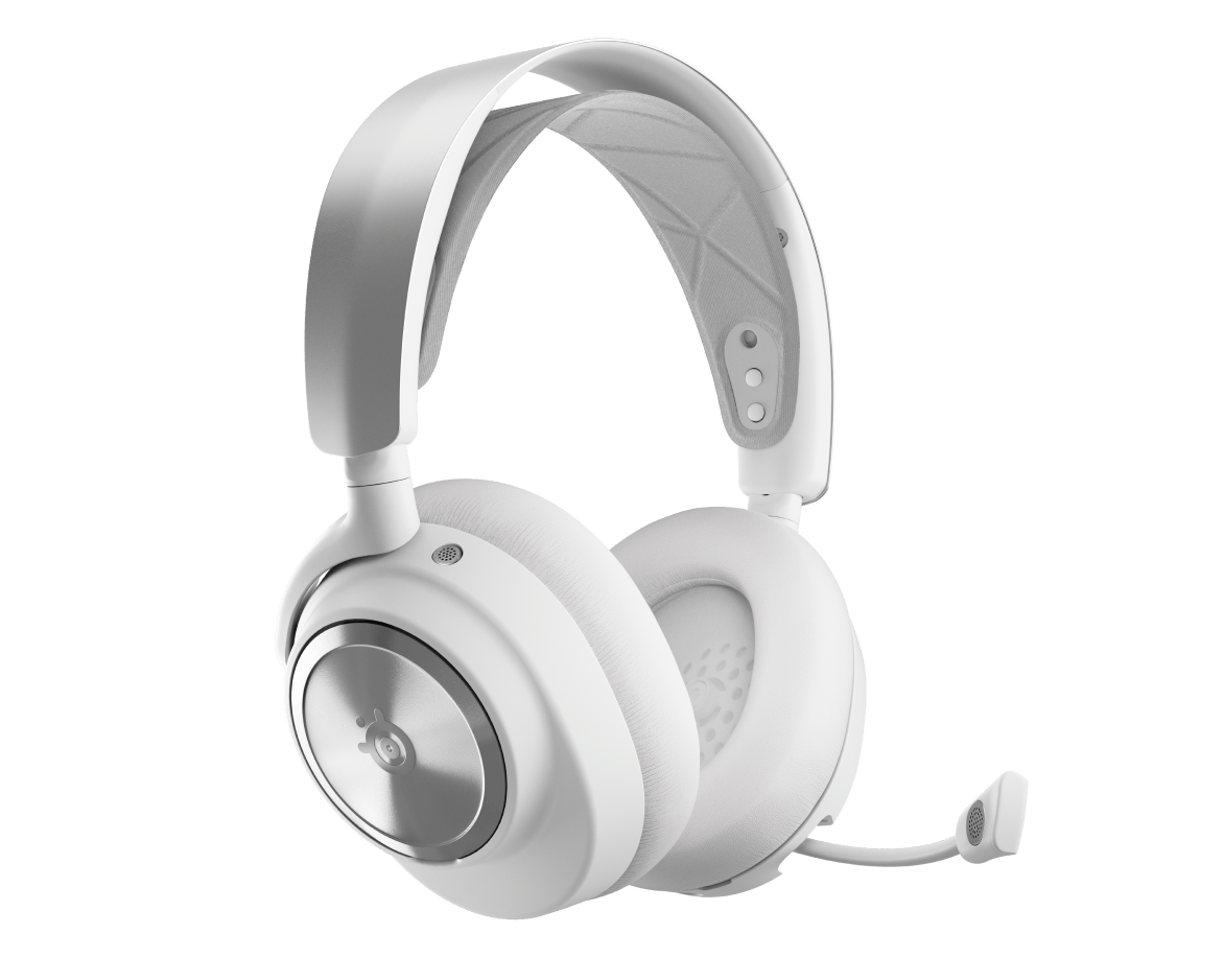赛睿推出白色版寒冰新星专业版无线头戴耳机，售 349.99 美元