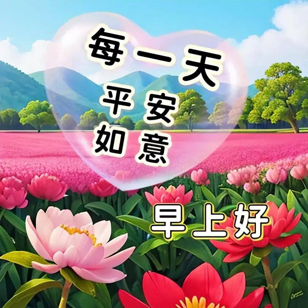 各种早上好字体 表情图片