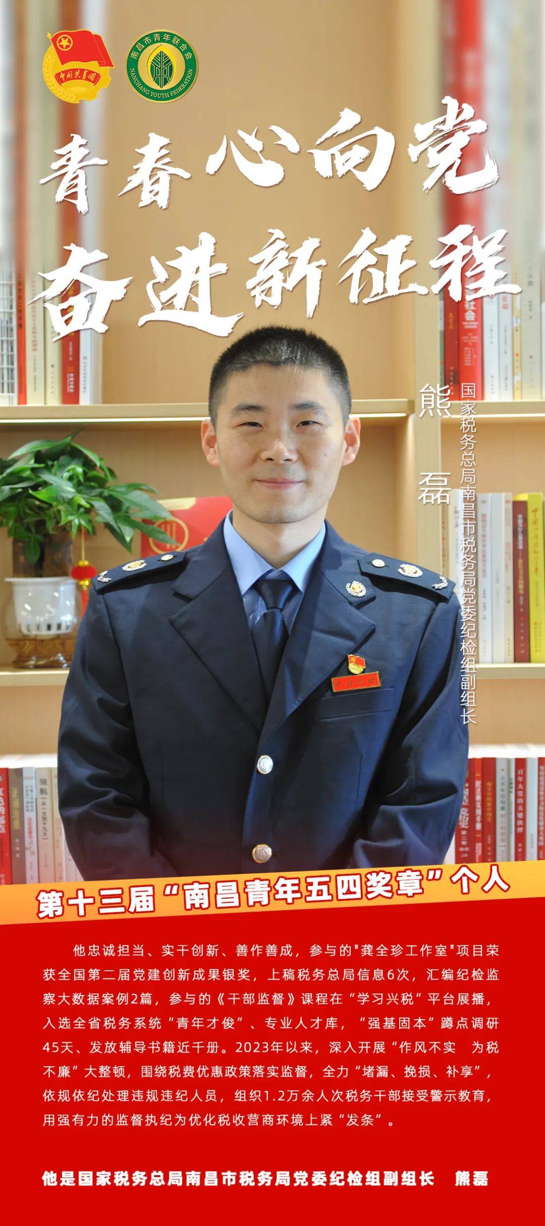 这些个人和集体获"南昌青年五四奖章"_典型_全市