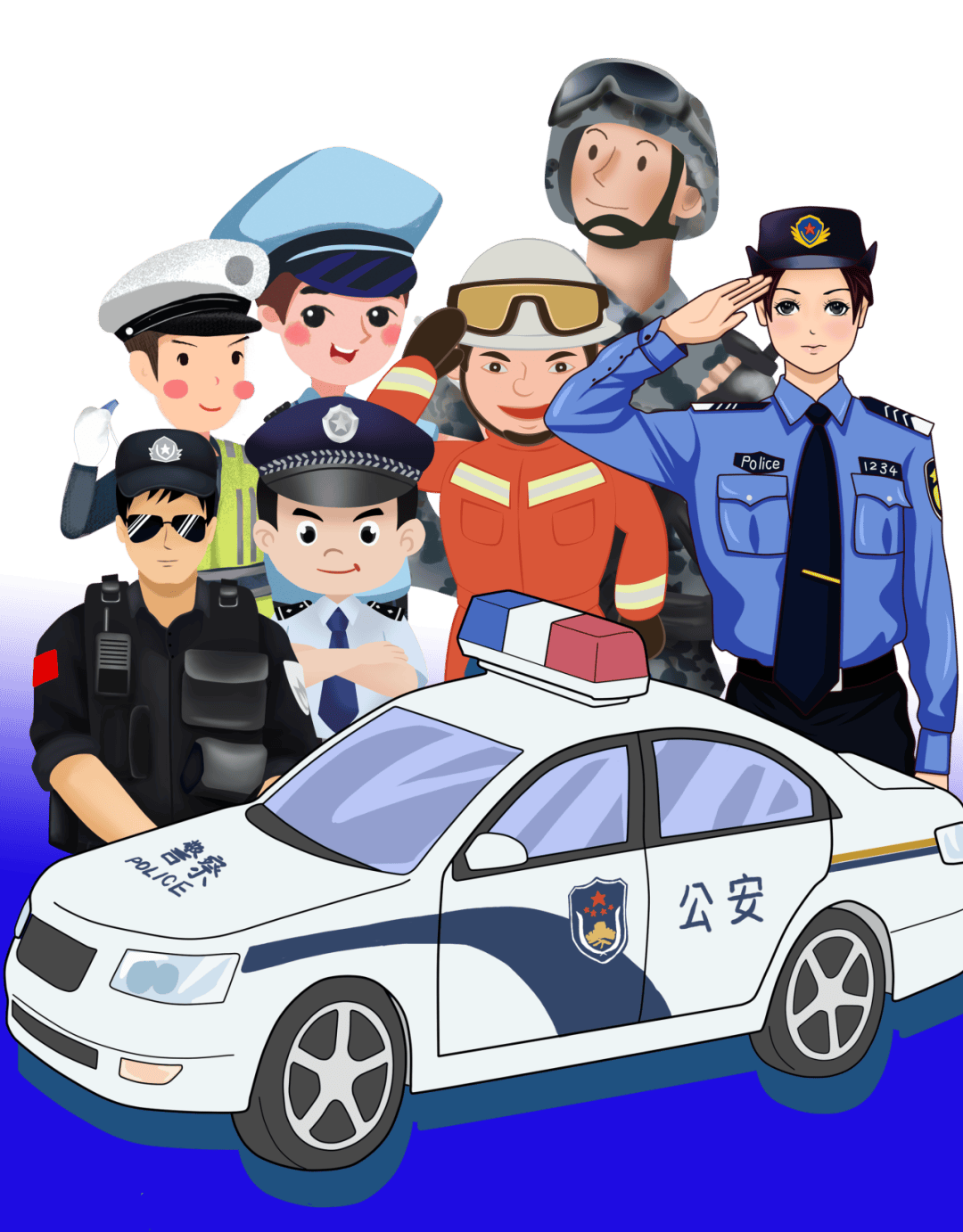 都安公安"五个一 "绘就平安风"警"