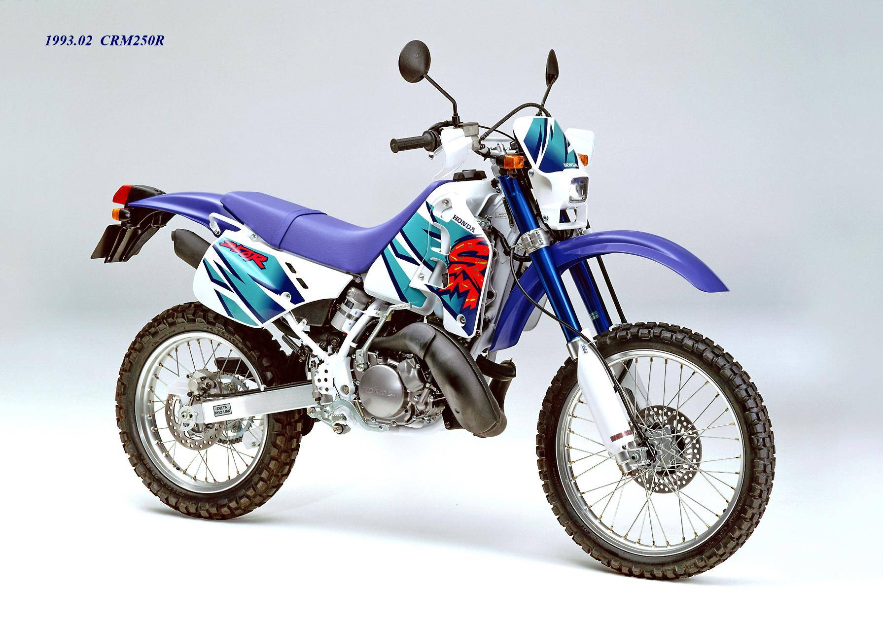 车型历史图鉴:honda 1989 - 1997 crm250r 越野车