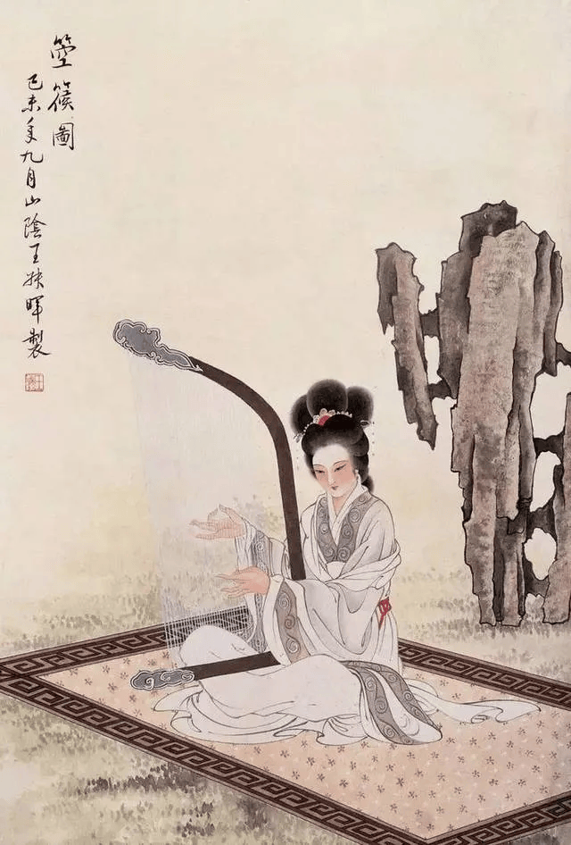 她一生未嫁,所画美女,令人心动