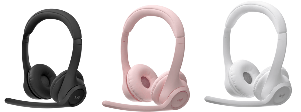 罗技 ZONE 300 无线头戴式耳机国行版开售：黑白粉三色，599 元