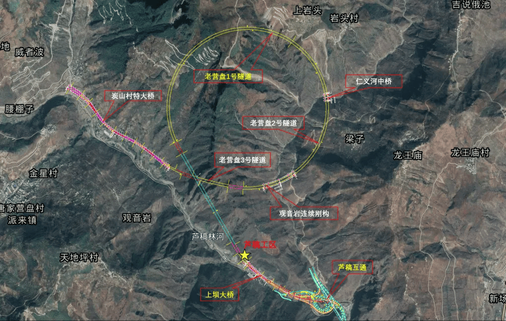 昭通至西昌高速路线图图片