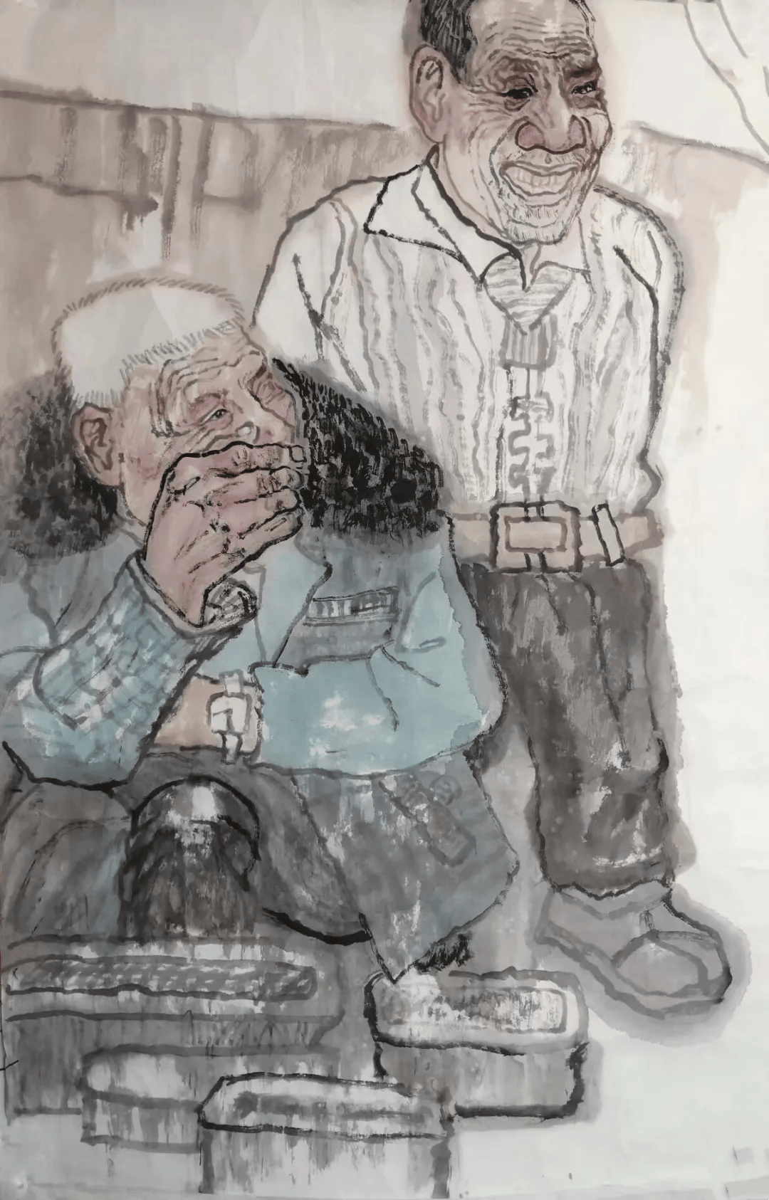 【艺术世界】以书入画——高星宇新中式水墨人物画