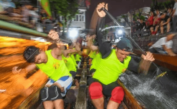 敲响2024海珠湿地龙船景"第一锣"