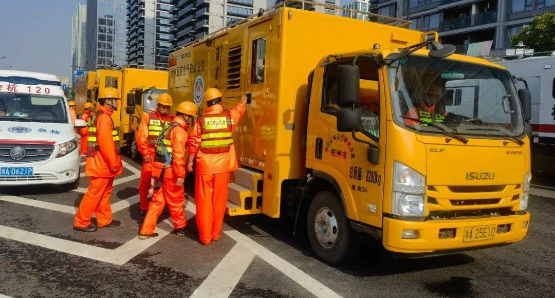 首次!杭州城管亮相国家防汛防台风演习