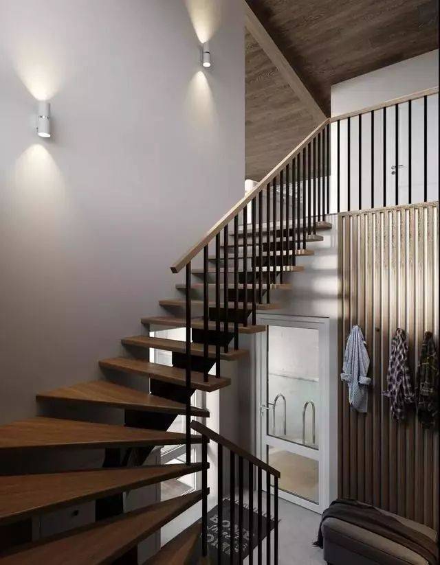 楼梯学着这样设计,既实用又上档次,必须是家里一道靓丽的风景!